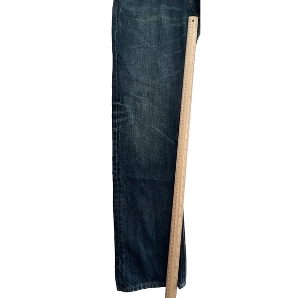 J.Crew 770 Jeans Mens 29x32 Blue 100% Cotton Denim Straight Fit Distress Classic - Picture 3 of 9